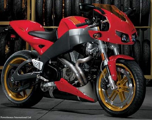 Powerbronze / パワーブロンズ スタンダードスクリーン フロストステルスグレー BUELL FIREBOLT | 410-E101-019