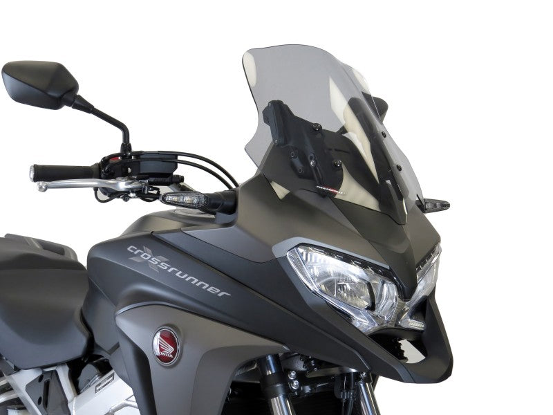 Powerbronze / パワーブロンズ スタンダードスクリーン フロストステルスグレー HONDA VFR800X CROSSRUNNER  17-19 (STANDARD HEIGHT) | 410-H176-019