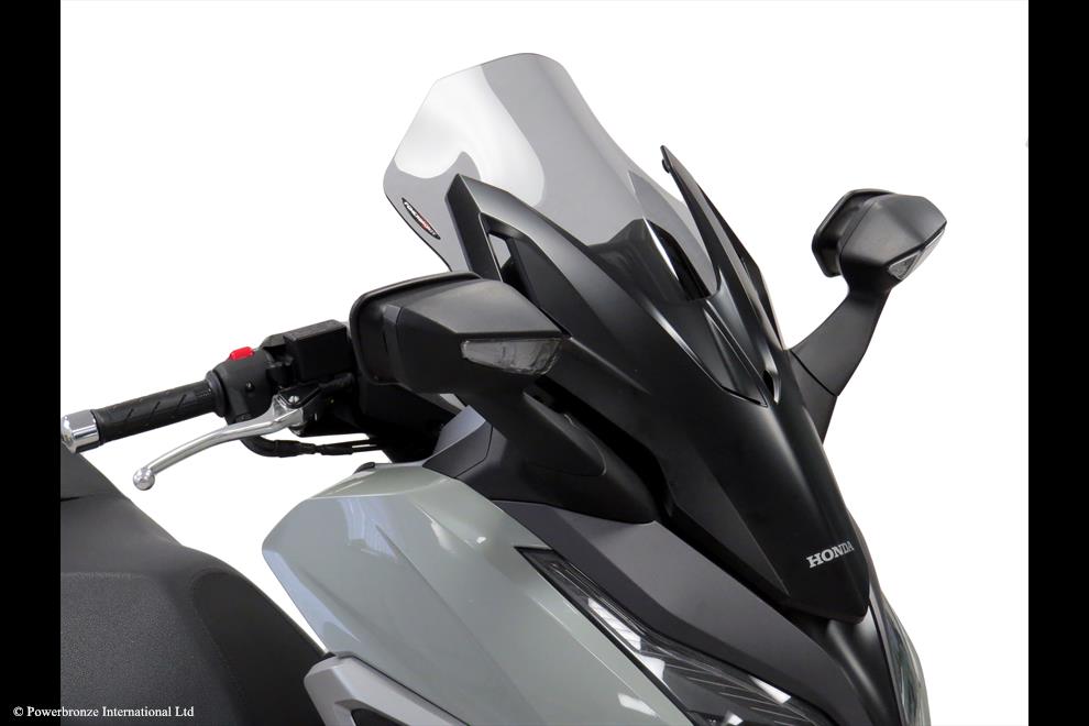 Powerbronze / パワーブロンズ Scooter Screens for HONDA FORZA 125 21-23/FORZA 350 21-23 (475 MM HIGH)/LIGHT TINT | 410-H187-001