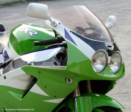 Powerbronze / パワーブロンズ スタンダードスクリーン フロストステルスグレー KAWASAKI ZXR750  91-92 | 410-K128-019