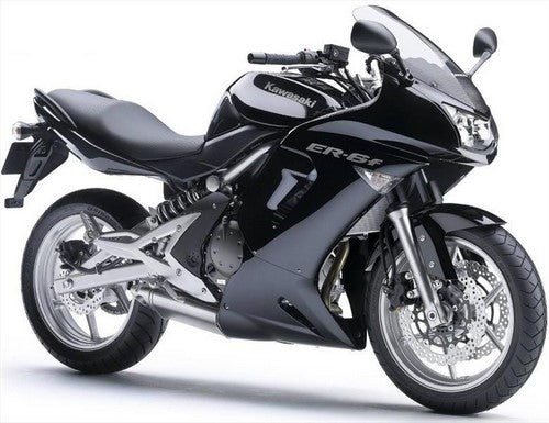 Powerbronze / パワーブロンズ スタンダードスクリーン フロストステルスグレー KAWASAKI ER6-F  06-08 | 410-K152-019