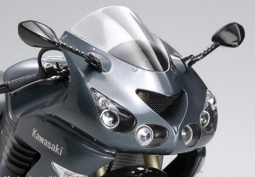Powerbronze / パワーブロンズ スタンダードスクリーン フロストステルスグレー KAWASAKI ZZR1400  06-19 | 410-K157-019