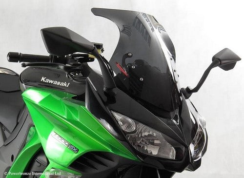 Powerbronze / パワーブロンズ スタンダードスクリーン フロストステルスグレー KAWASAKI Z1000SX  11-16 | 410-K163-019
