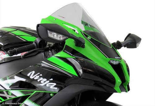 Powerbronze / パワーブロンズ スタンダードスクリーン フロストステルスグレー KAWASAKI ZX10-R  16-19 | 410-K172-019