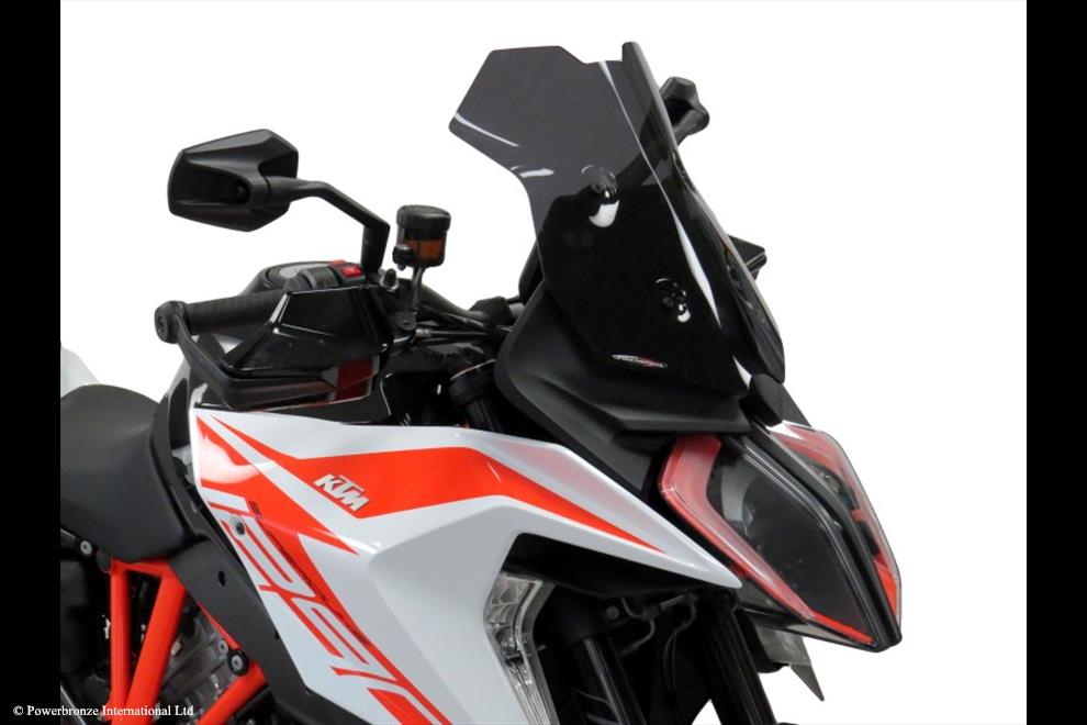 Powerbronze / パワーブロンズ Standard for KTM 1290 SUPER DUKE GT 19-23 (410 MM HIGH)/ELECTRIC BLUE | 410-KT103-009