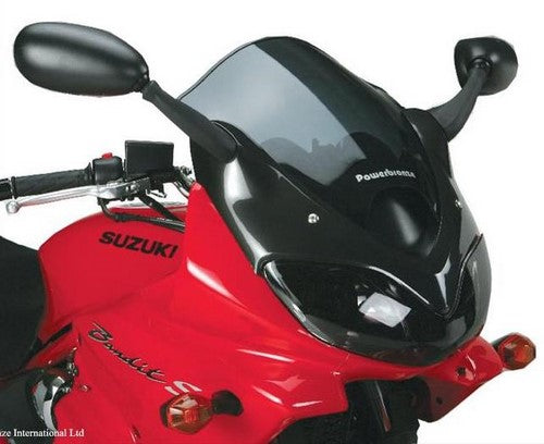 Powerbronze / パワーブロンズ スタンダードスクリーン フロストステルスグレー SUZUKI GSF600S BANDIT GSF1200S BANDIT  96-99 | 410-S115-019