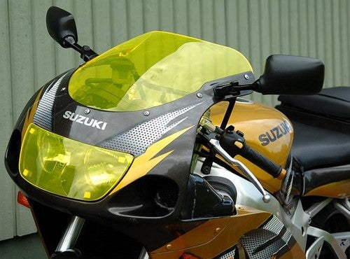 Powerbronze / パワーブロンズ スタンダードスクリーン フロストステルスグレー SUZUKI GSXR600 SRAD  96-97  GSXR600 SRAD  98-00  GSXR750 SRAD  96-97 | 410-S118-019