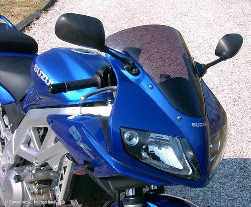 Powerbronze / パワーブロンズ スタンダードスクリーン フロストステルスグレー SUZUKI SV650S  03-16  SV1000S  03-07 | 410-S124-019