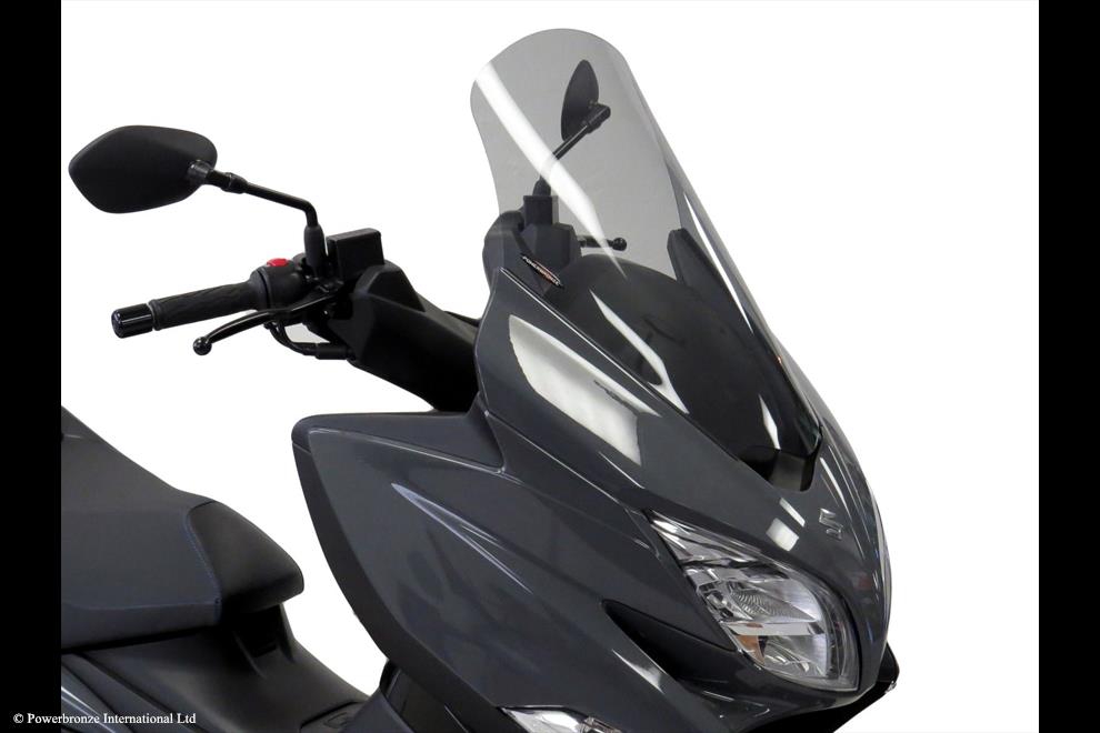 Powerbronze / パワーブロンズ Scooter Screens for SUZUKI BURGMAN 400 17-23 (540 MM HIGH)/CLEAR | 410-S166-000