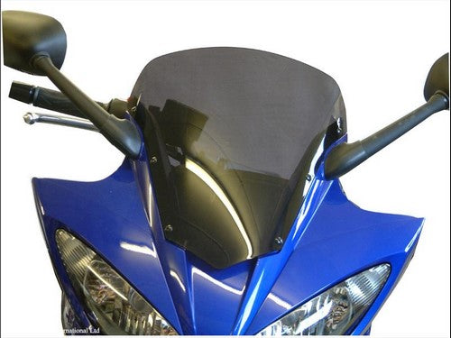 Powerbronze / パワーブロンズ スタンダードスクリーン フロストステルスグレー YAMAHA FZ-6 FAZER  07-09 | 410-Y152-019