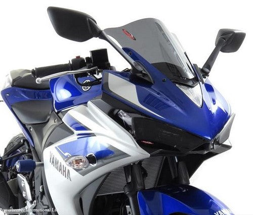 Powerbronze / パワーブロンズ スタンダードスクリーン フロストステルスグレー YAMAHA YZF-R3  15-18 | 410-Y166-019