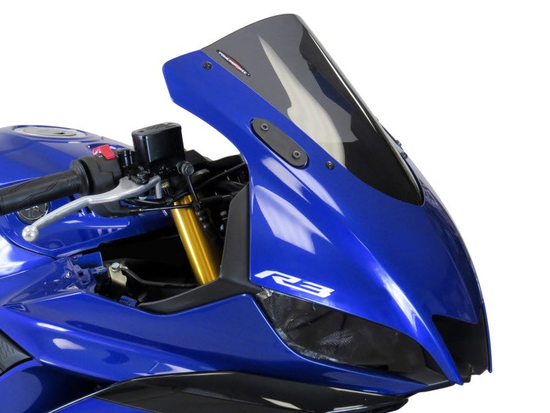 Powerbronze / パワーブロンズ スタンダードスクリーン YAMAHA YZF-R3 19-20 フロストステルスグレー | 410-Y172-019