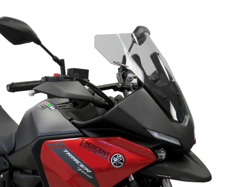 Powerbronze / パワーブロンズ スタンダードスクリーン YAMAHA MT-07 TRACER 20/MT-07 TRACER GT 20/FJ-07 TRACER 20/FJ-07 TRACER GT 20 (高さ: 400 MM) フロストステルスグレー | 410-Y178-019