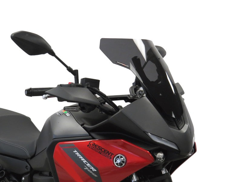 Powerbronze / パワーブロンズ スタンダードスクリーン YAMAHA MT-07 TRACER 20/MT-07 TRACER GT 20/FJ-07 TRACER 20/FJ-07 TRACER GT 20 (高さ: 400 MM) フロストステルスグレー | 410-Y178-019