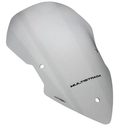 Powerbronze / パワーブロンズ フリップスクリーン フロストステルスグレー DUCATI MULTISTRADA 1200  15-18 MULTISTRADA 950  17-19  MULTISTRADA 1260S  18-19 (550 MM) | 420-D110-019