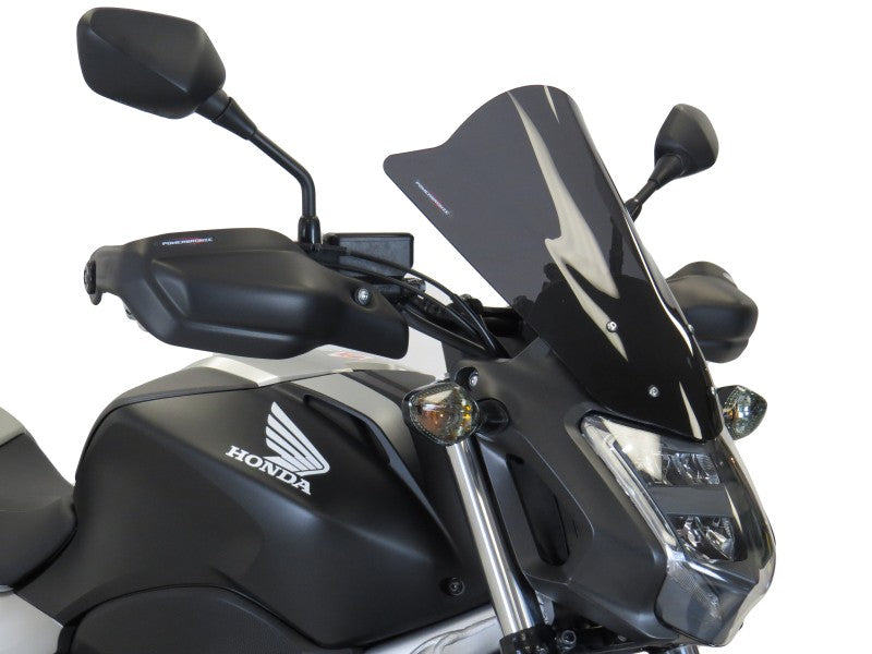 Powerbronze / パワーブロンズ フリップスクリーン フロストステルスグレー HONDA NC700S  12-14  NC750S  13-19  (380 MM) | 420-H141-019