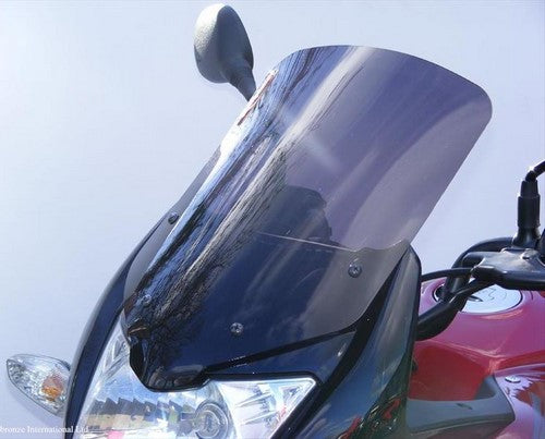 Powerbronze / パワーブロンズ フリップスクリーン フロストステルスグレー HONDA CBF125  08-17  (385 MM) | 420-H144-019