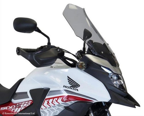 Powerbronze / パワーブロンズ フリップスクリーン フロストステルスグレー HONDA CB500X  16-19 (500 MM) | 420-H150-019