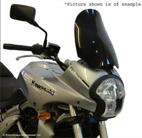 Powerbronze / パワーブロンズ フリップスクリーン フロストステルスグレー KAWASAKI ZXR750  93-96 | 420-K120-019