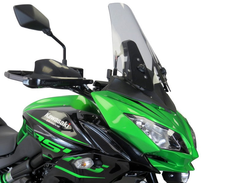 Powerbronze / パワーブロンズ フリップスクリーン フロストステルスグレー KAWASAKI VERSYS 1000  17-18  VERSYS 650  17-19 (400MM) | 420-K144-019