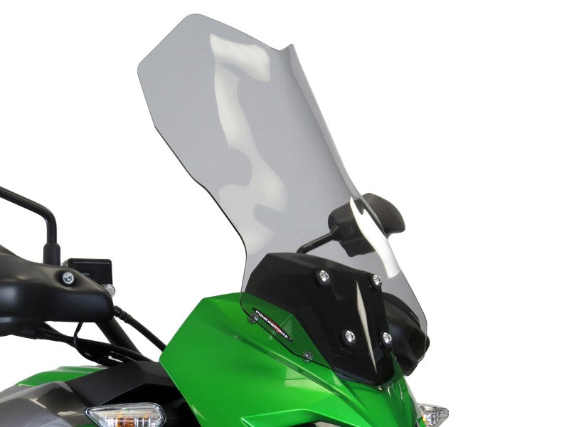 Powerbronze / パワーブロンズ フリップスクリーン フロストステルスグレー KAWASAKI VERSYS-X 300  17-19 (450 MM) | 420-K145-019