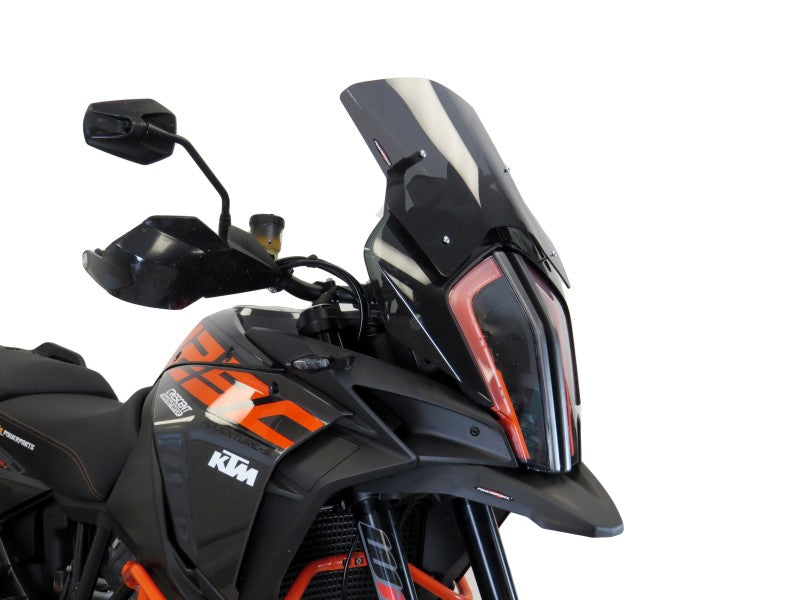Powerbronze / パワーブロンズ フリップスクリーン フロストステルスグレー KTM 1290 SUPER アドベンチャー R  17-19 1290 SUPER アドベンチャー S  17-19 (375 MM HIGH) | 420-KT109-019