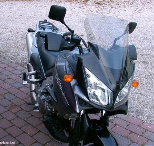 Powerbronze / パワーブロンズ フリップスクリーン フロストステルスグレー SUZUKI DL1000 V-STROM  02-04 | 420-S112-019