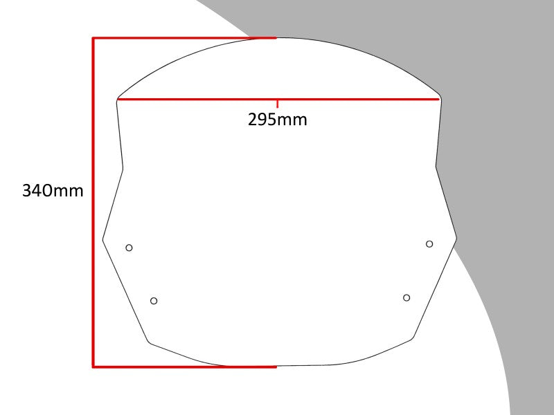 Powerbronze / パワーブロンズ フリップ SUZUKI KATANA 19-20 (340 MM) ソリッドブラック | 420-S131-003