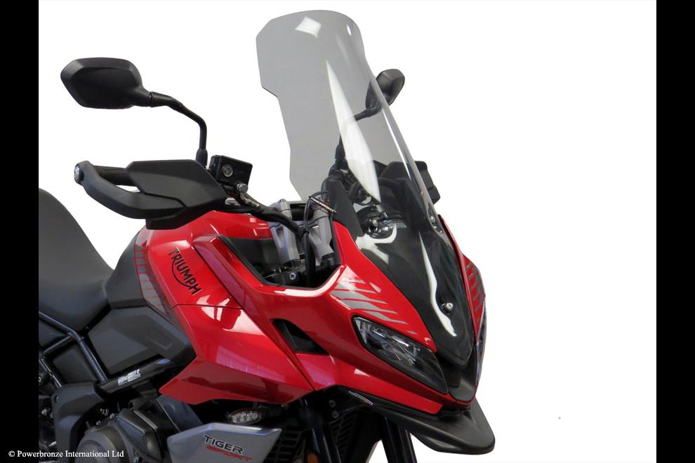 Powerbronze / パワーブロンズ Flip for TRIUMPH TIGER SPORT 660 22-23 (690 MM HIGH)/CLEAR | 420-T120-000
