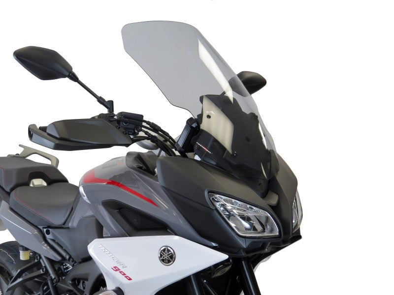 Powerbronze / パワーブロンズ フリップスクリーン ライトティント YAMAHA MT-09 TRACER  18-19 MT-09 TRACER GT  18-19  FJ-09 TRACER  18-19 FJ-09 TRACER GT  18-19 (580 MM + 60 MM WIDER) | 420-Y148-001