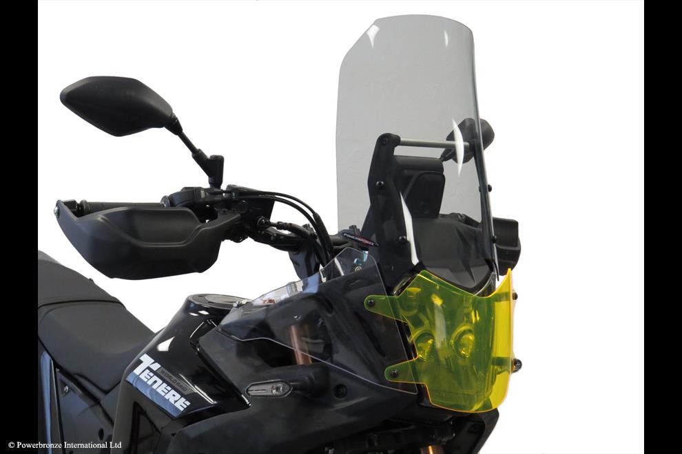 Powerbronze / パワーブロンズ Flip for YAMAHA TENERE 700 WORLD RAID 22-23 (400 MM HIGH)/DARK GREEN | 420-Y170-012