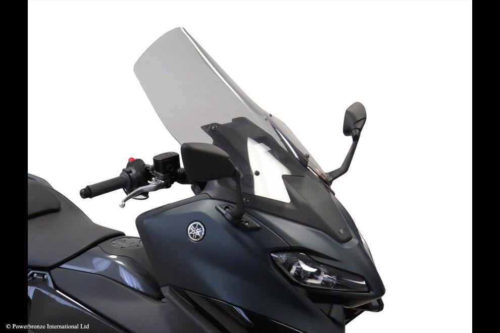 Powerbronze / パワーブロンズ Scooter Screens for YAMAHA TMAX 560 22-23 (575 MM HIGH)/CLEAR | 420-Y171-000