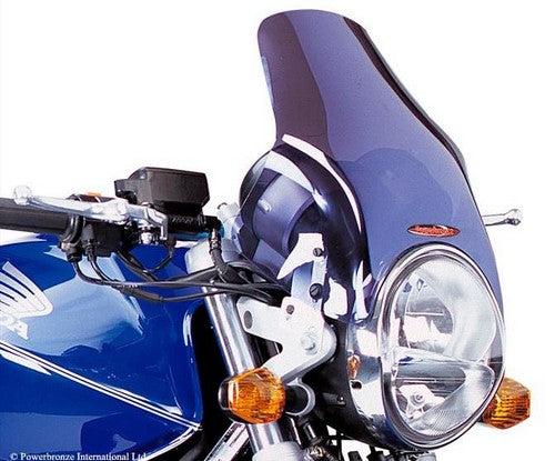 Powerbronze / パワーブロンズ ライトスクリーン フロストステルスグレー HONDA CB600 HORNET  98-06  CB900 HORNET  02+ F5 スクリーン (290 MM) | 430-U116-019