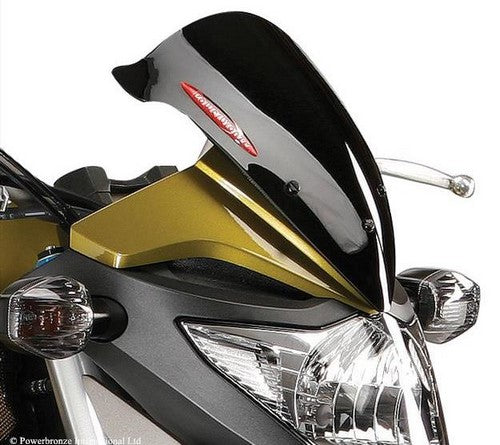 Powerbronze / パワーブロンズ ライトスクリーン フロストステルスグレー HONDA CB1000R  08-17 (250 MM) | 430-U135-019