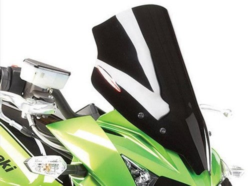 Powerbronze / パワーブロンズ ライトスクリーン フロストステルスグレー KAWASAKI Z750R  11-12 (370 MM) | 430-U139-019
