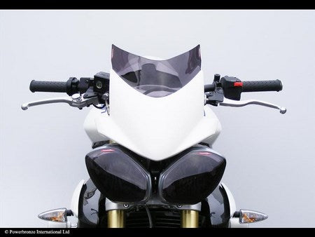 Powerbronze / パワーブロンズ ライトスクリーン ライムグリーン TRIUMPH ストリートトリプル ストリートトリプル R  13-16 (+105MM ABOVE フェアリング) | 430-U148-011