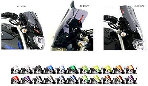 Powerbronze / パワーブロンズ ライトスクリーン ライトティント YAMAHA MT-09 FZ-09  13-16 (330 MM) | 430-U149-001