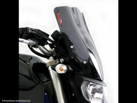 Powerbronze / パワーブロンズ ライトスクリーン レッド YAMAHA MT-09 FZ-09  13-16 (380 MM) | 430-U150-005
