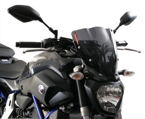 Powerbronze / パワーブロンズ ライトスクリーン フロストステルスグレー YAMAHA MT-07 FZ-07  14-17 (270 MM) | 430-U155-019