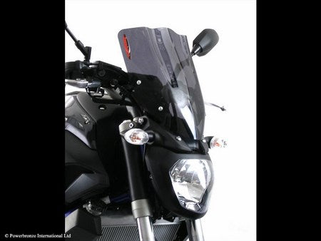 Powerbronze / パワーブロンズ ライトスクリーン ダークグリーン YAMAHA MT-07 FZ-07  14-17 (330 MM) | 430-U156-012