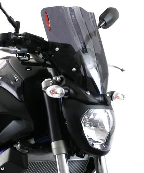 Powerbronze / パワーブロンズ ライトスクリーン フロストステルスグレー YAMAHA MT-07 FZ-07  14-17 (330 MM) | 430-U156-019
