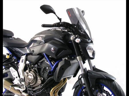 Powerbronze / パワーブロンズ ライトスクリーン レッド YAMAHA MT-07 FZ-07  14-17 (380 MM) | 430-U157-005