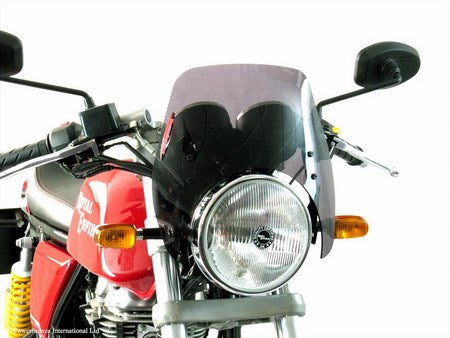 Powerbronze / パワーブロンズ ライトスクリーン バイオレット for ROYAL ENFIELD  GT CONTINENTAL  FLY ライトスクリーン (170MM) | 430-U158-014
