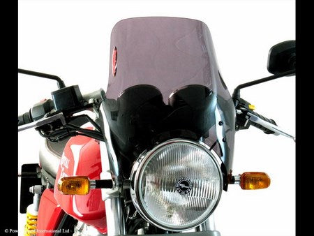 Powerbronze / パワーブロンズ ライトスクリーン アンバー for ROYAL ENFIELD  GT CONTINENTAL  F4 スクリーン (290MM) | 430-U159-007