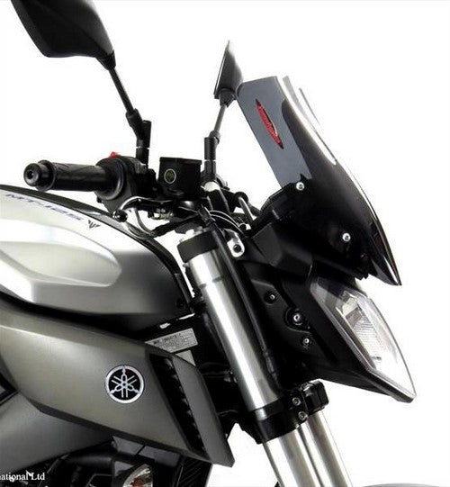 Powerbronze / パワーブロンズ ライトスクリーン フロストステルスグレー YAMAHA MT-125  14-19  (330 MM) | 430-U170-019