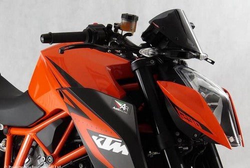 Powerbronze / パワーブロンズ ライトスクリーン フロストステルスグレー KTM 1290 SUPER DUKE R  14-16 (175 MM) | 430-U175-019