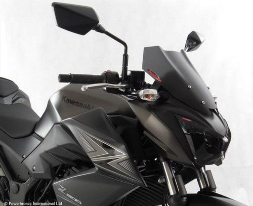 Powerbronze / パワーブロンズ ライトスクリーン フロストステルスグレー KAWASAKI Z300  15-18 | 430-U176-019