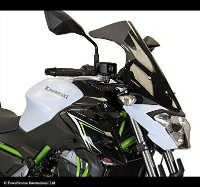 Powerbronze / パワーブロンズ ライトスクリーン ダークティント KAWASAKI Z650  17-19 (450 MM) | 430-U222-002