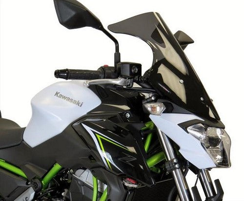 Powerbronze / パワーブロンズ ライトスクリーン フロストステルスグレー KAWASAKI Z650  17-19 (450 MM) | 430-U222-019
