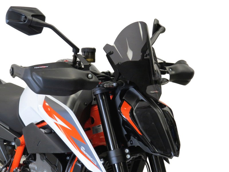 Powerbronze / パワーブロンズ ライトスクリーン KTM 890 DUKE R 20 (300 MM) フロストステルスグレー | 430-U238D-019